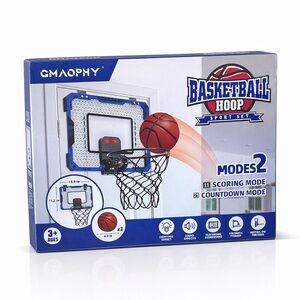 🏀 GMOPHY Indoor Basketball Hoop Sport Set | Door Mount + Electronic Scoreboard